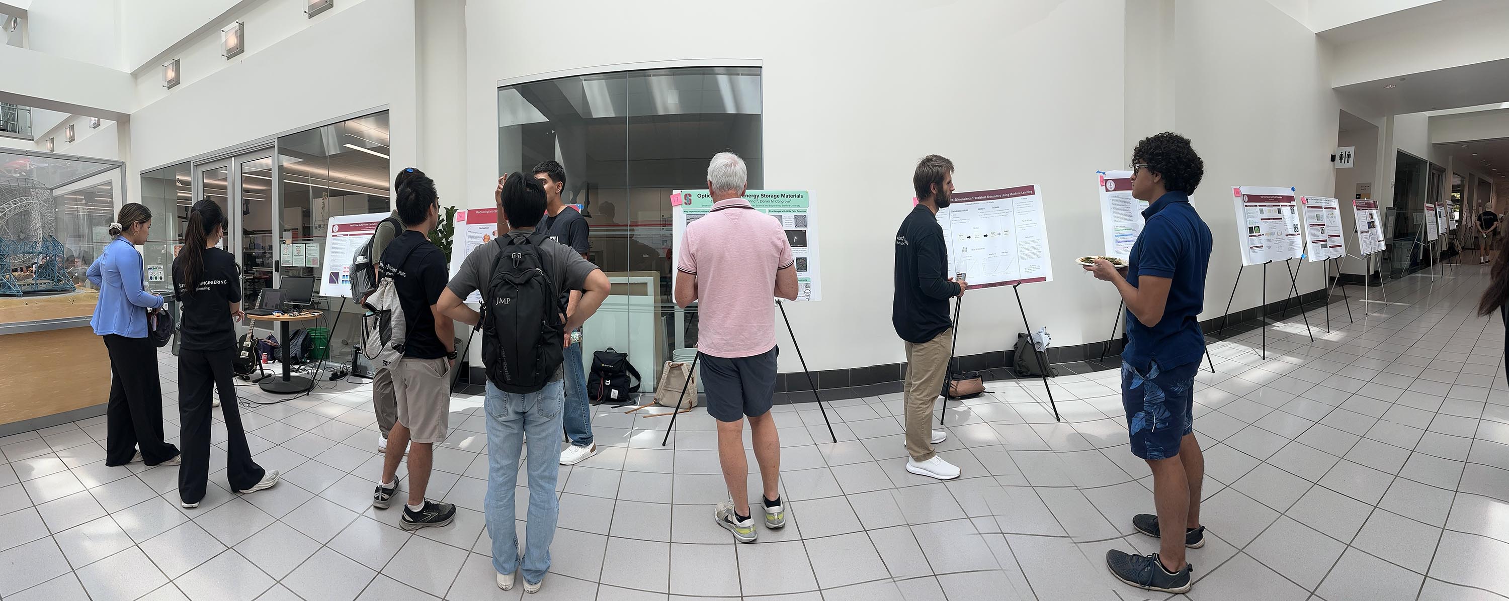 REU poster session