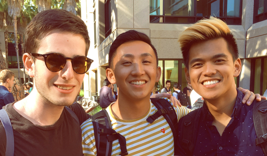 Jason Ginsberg ('19), Jonathan Mak ('19), and Eldrick Millares ('19)