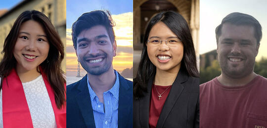 Tau Beta Pi Honor Roll: Lydia Chan, Rohan Deshpande, Clara Keng, Blake Jones